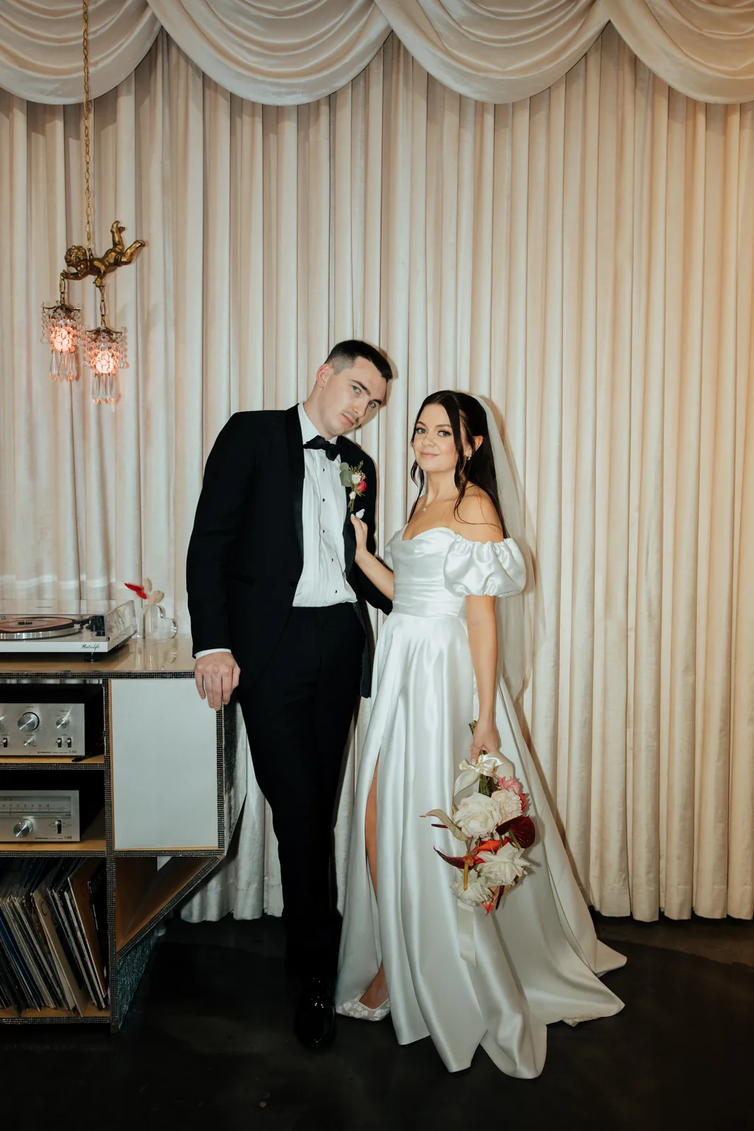 Wander and Dusk wedding photograph