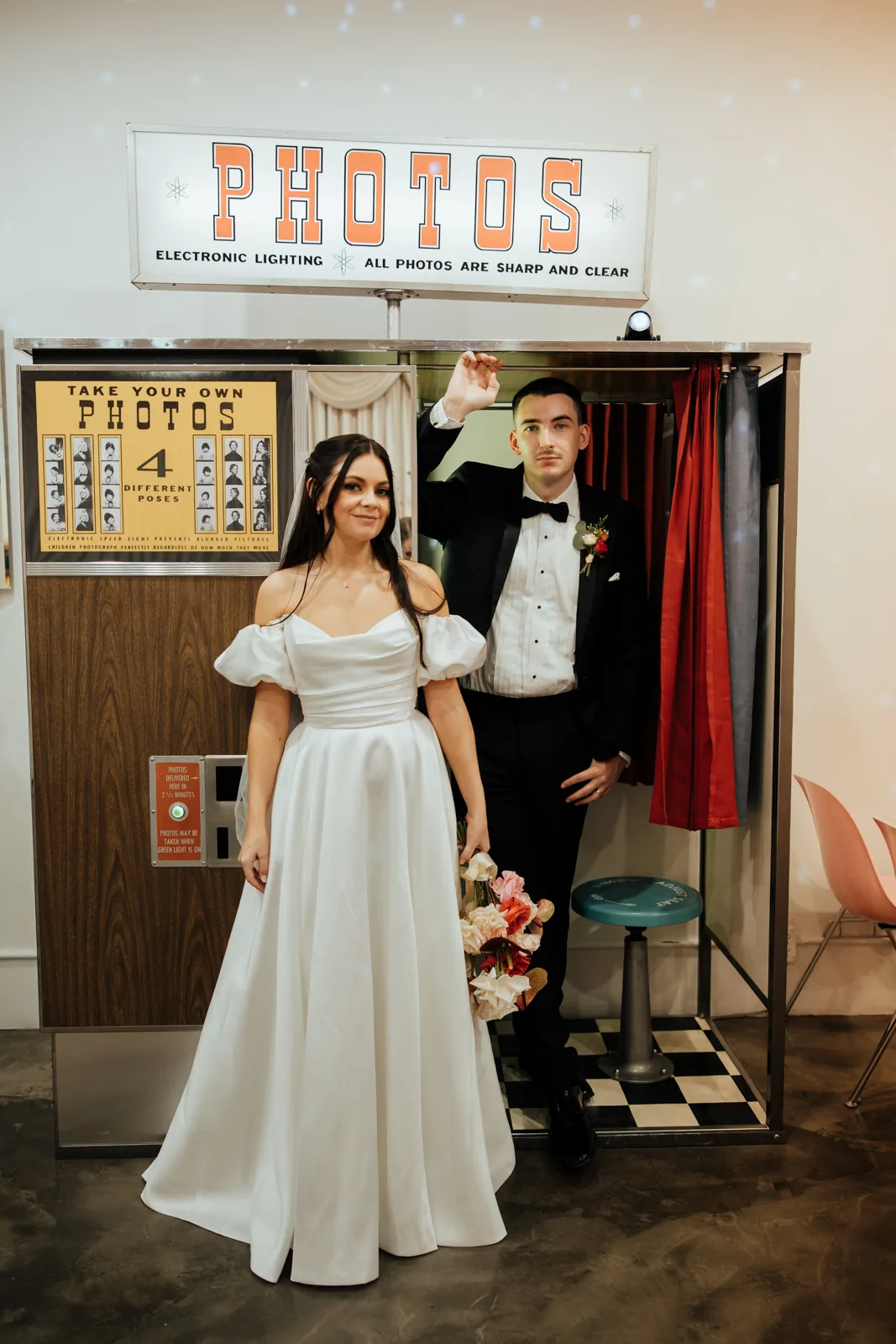 Wander and Dusk wedding photograph