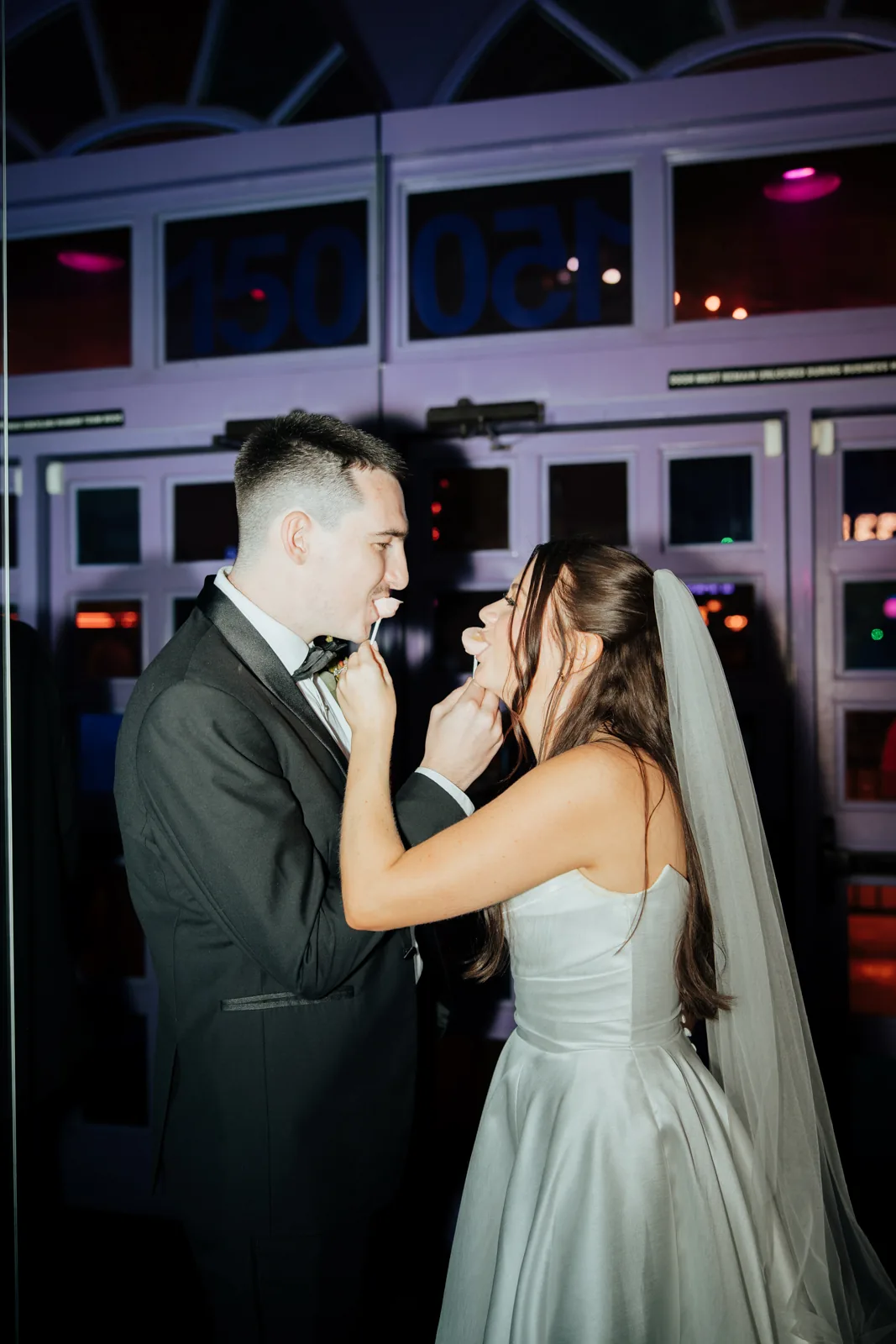 Wander and Dusk wedding photograph