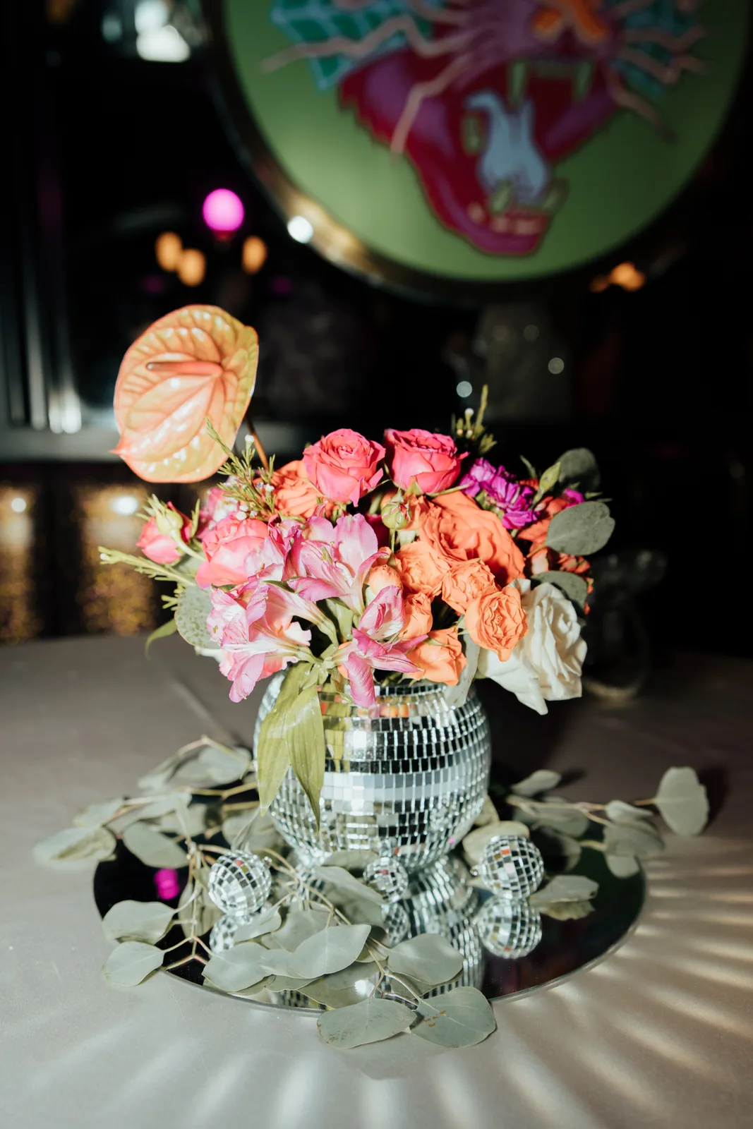 Wander and Dusk wedding photograph
