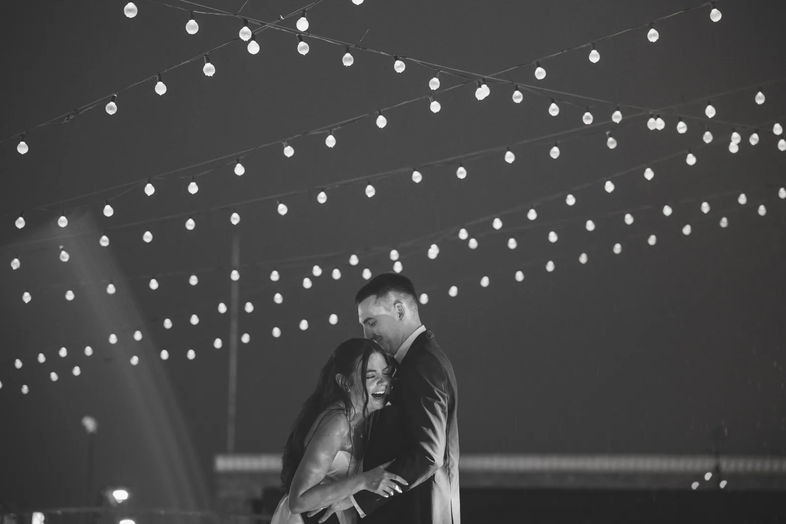 Wander and Dusk wedding photograph