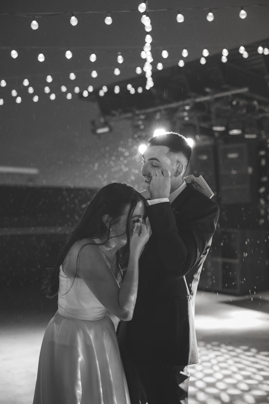 Wander and Dusk wedding photograph