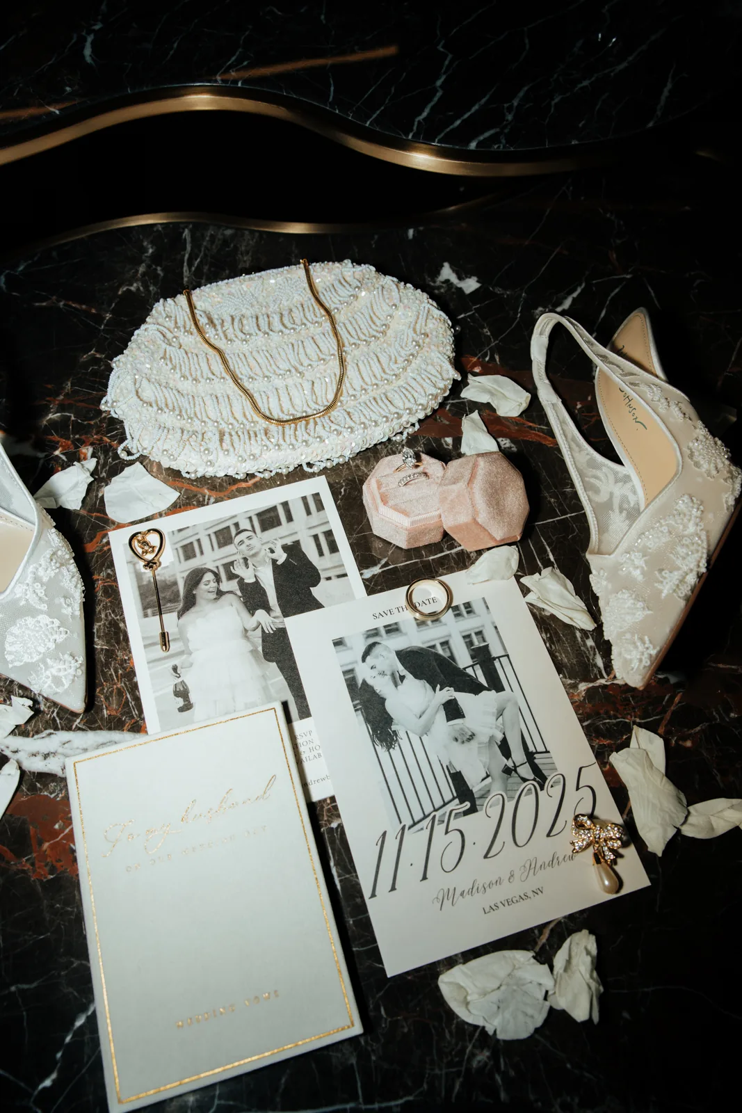Wander and Dusk wedding photograph